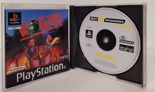 Worms console sony playstation - console,